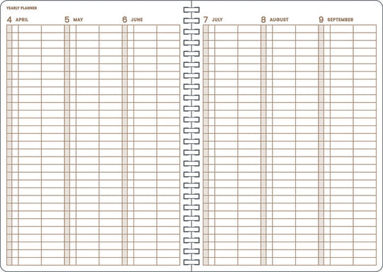 Kokuyo Campus Study Planner - Monthly &amp; Weekly