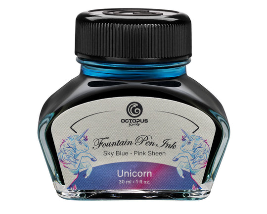 Octopus Fluids Sheen Fountain Pen Ink - Unicorn