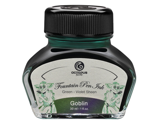 Octopus Fluids Sheen Fountain Pen Ink - Goblin