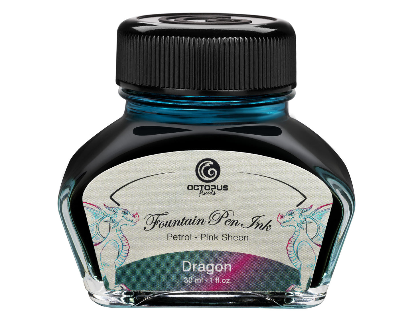 Octopus Fluids Sheen Fountain Pen Ink - Dragon