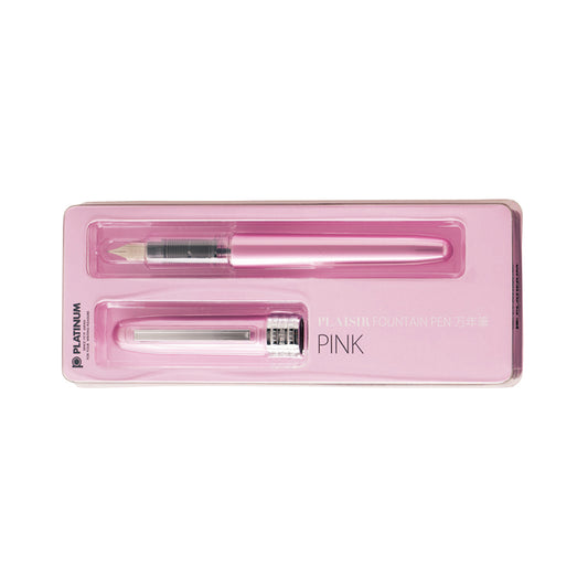 Platinum Japan Plaisir Fountain Pen - Pink