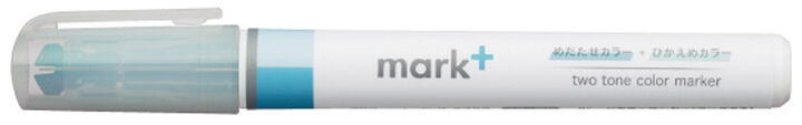 Kokuyo Mark+ Two Tone Highlighter- Green