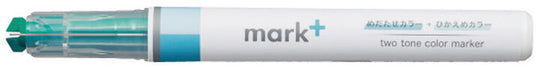 Kokuyo Mark+ Two Tone Highlighter- Green