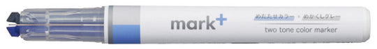 Kokuyo Mark+ Two Tone Marker - Blue+Gray