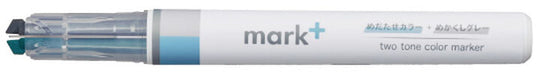 Kokuyo Mark+ Two Tone Marker - Green+Gray