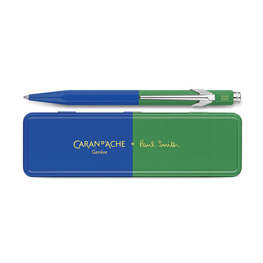 Caran d'Ache + 849 Paul Smith Collection Special Edition Cobalt Blue & Emerald Green