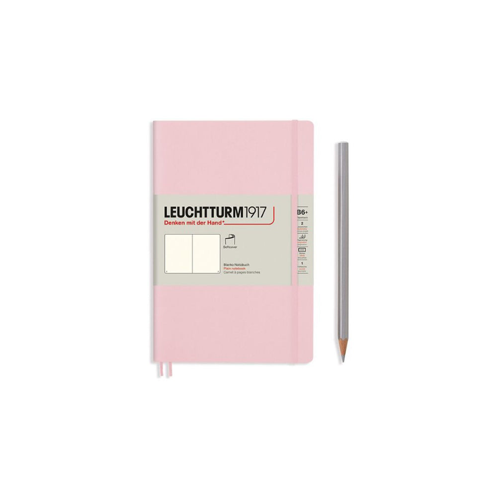 LEUCHTTURM1917 Paperback Notebook B6+ Softcover - Powder