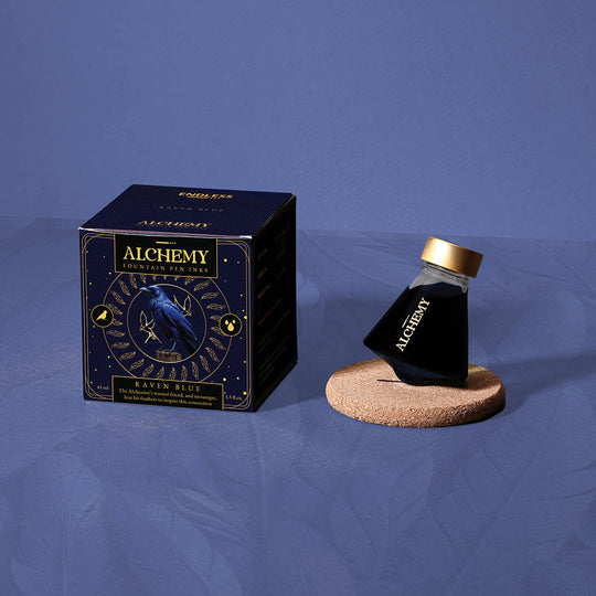 Alchemy Fountain Pen Ink - Raven Blue