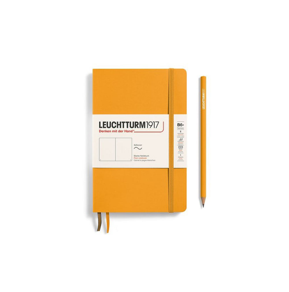 LEUCHTTURM1917 Paperback Notebook B6+ Softcover - Rising Sun