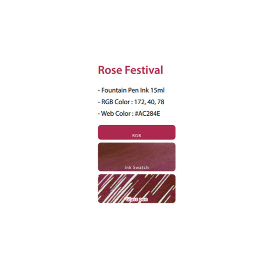 Colorverse Fountain Pen Ink USA Special Edition - Rose Festival