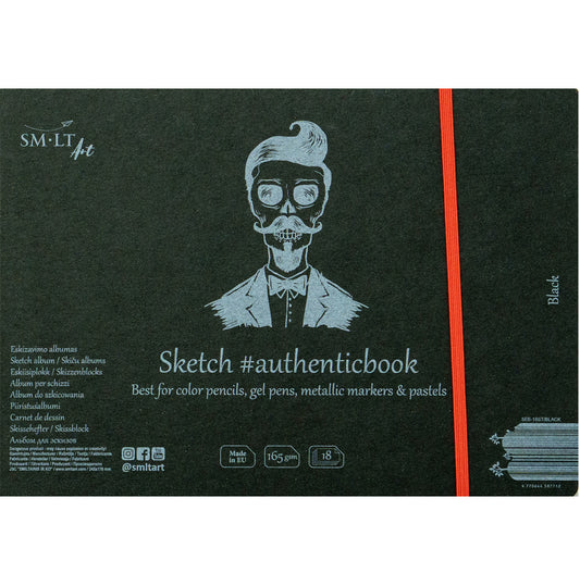 SMLT Stitched album Black #authenticbook