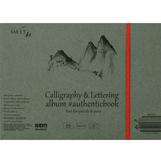 SMLT Stitched Calligraphy & Lettering album #authenticbook