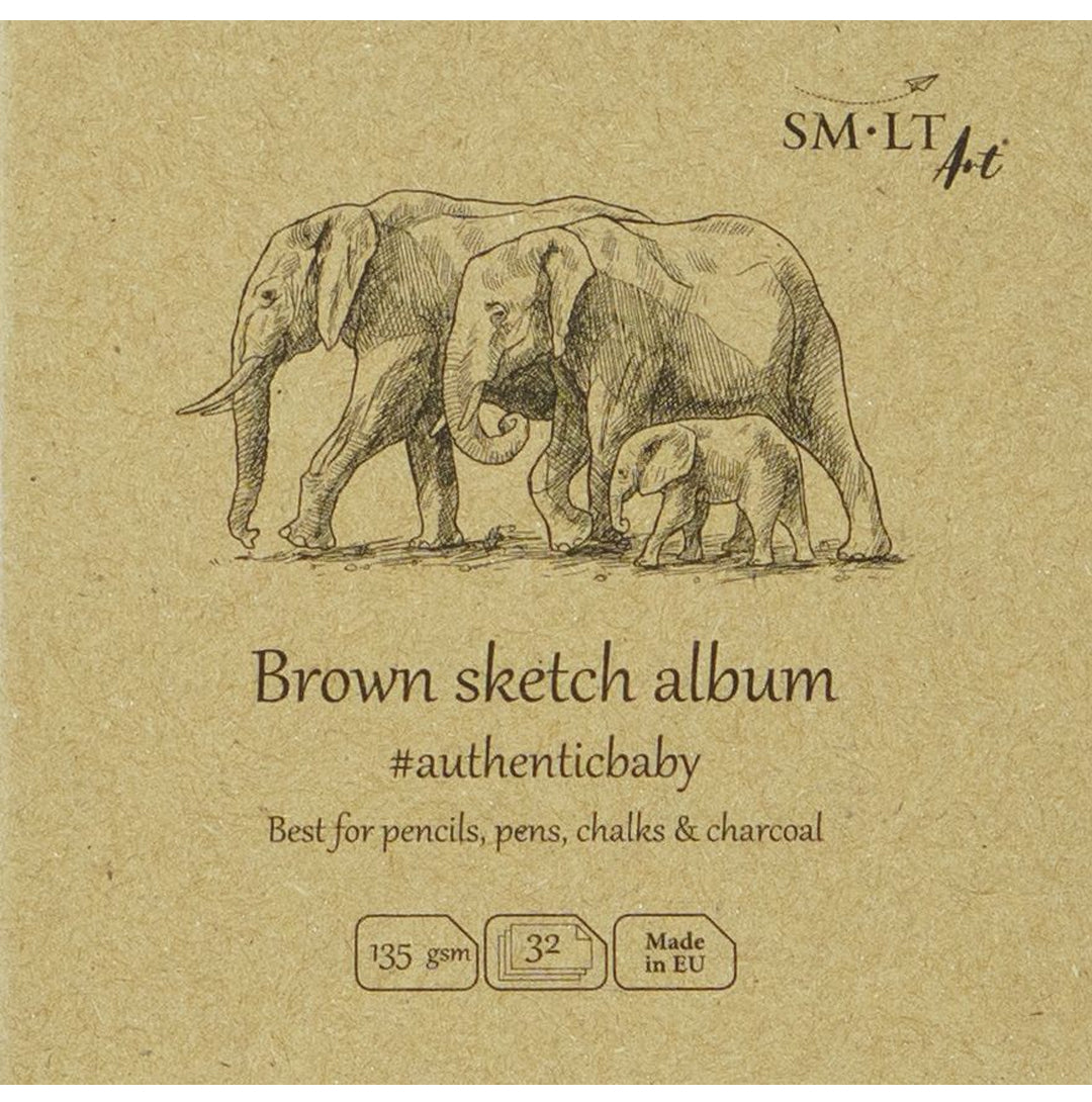 SMLT Brown sketch pad Authentic Baby