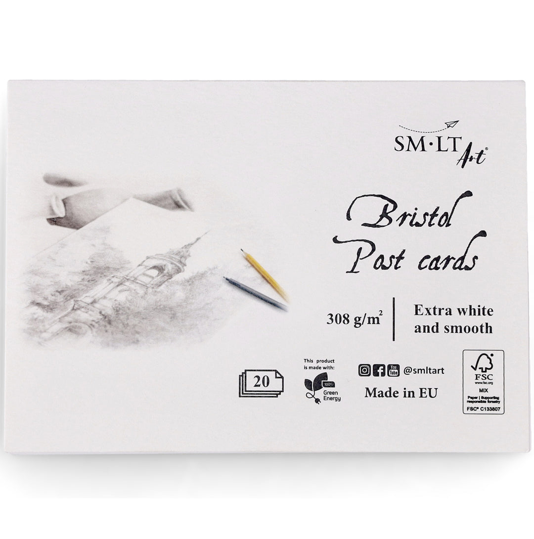 SMLT Bristol Post cards, 308 gsm