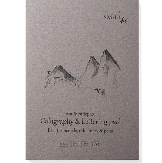 SMLT Sketch pad Authentic Calligraphy & Lettering A4