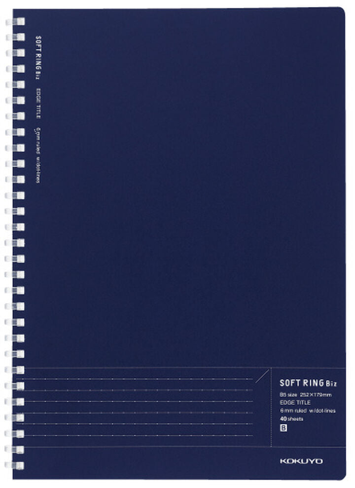 Kokuyo Soft Ring Biz Notebook - B5