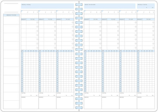 Kokuyo Campus Study Planner - To Do