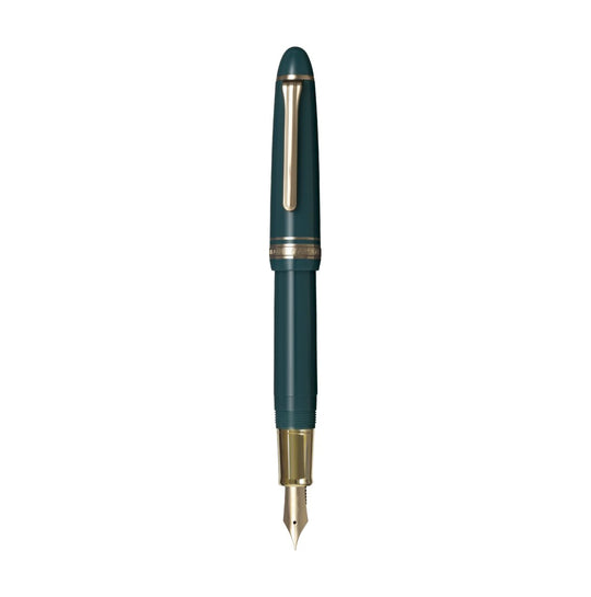 Sailor Japan 1911 Casual L Stable Gold Trim Fountain Pen- Muted Green