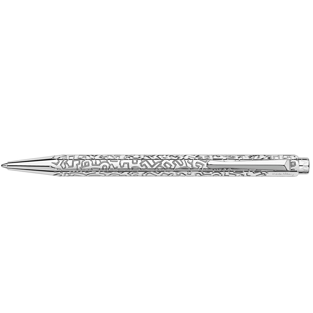 Caran d'Ache Keith Harring Ecridor Ballpoint and Leather Case Set- Special Edition