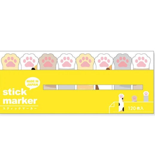 Mind Wave Sticky Notes Stick Marker  Cat&