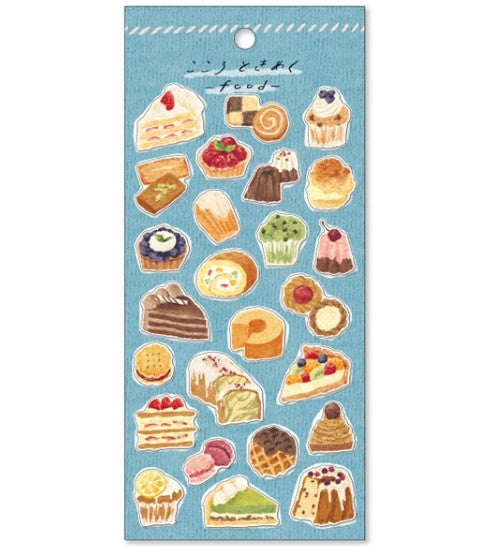 Mind Wave Stickers Heart Touching Food Sweets