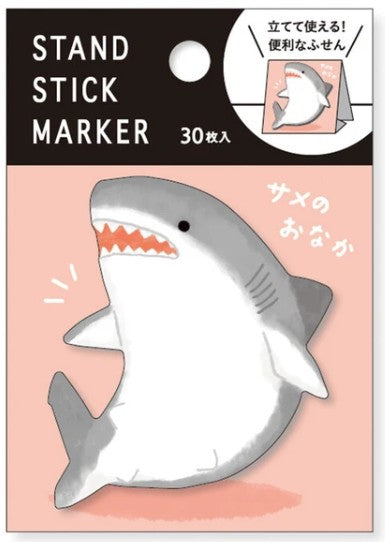 Mind Wave Sticky Notes Stand Stick Marker Shark&
