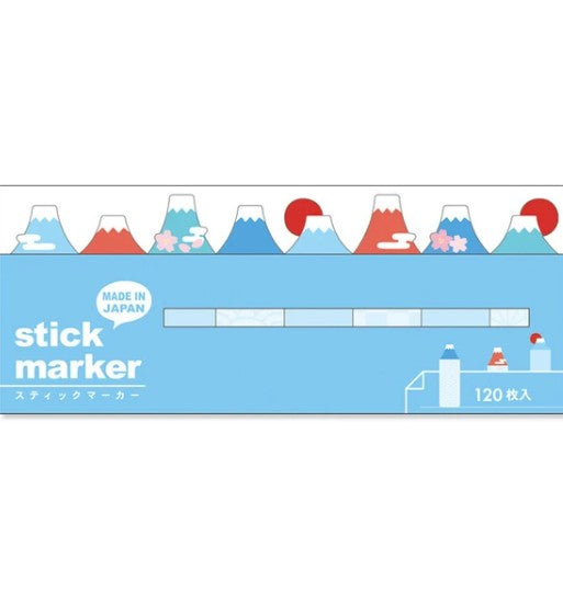 Mind Wave Sticky Notes Stick Marker Mt.Fuji