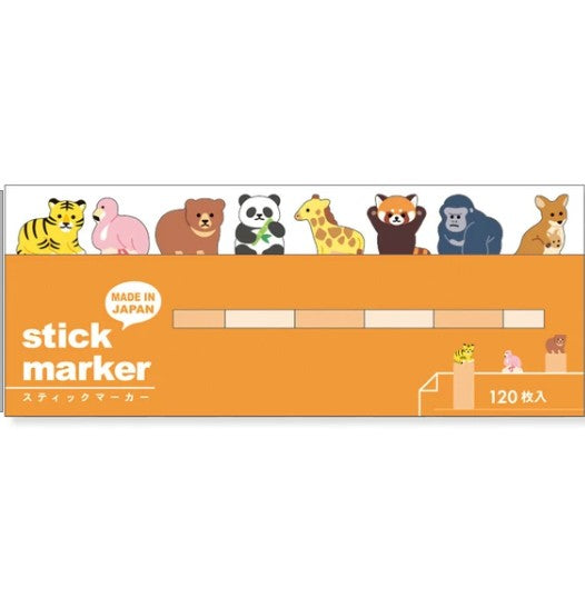 Mind Wave Sticky Notes Stick Marker Animal 2
