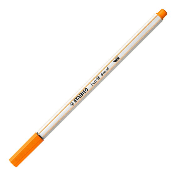 Stabilo Brush Pen 68 - Orange