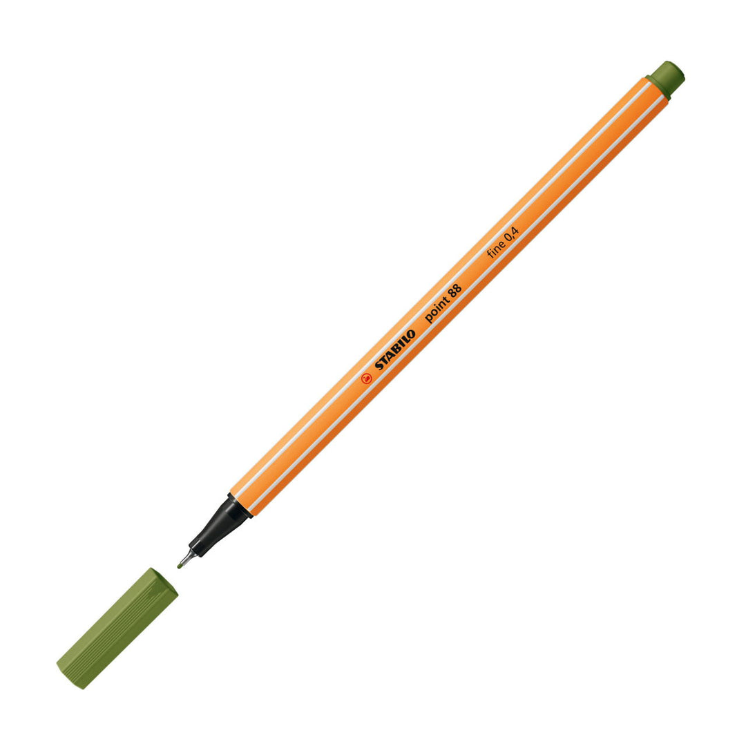 Stabilo Fineliner Point 88 - Moss Green