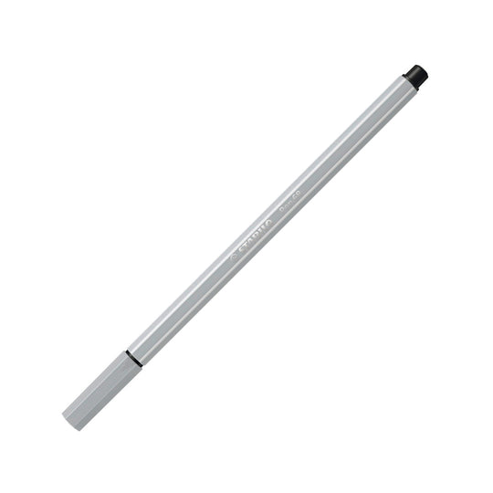 Stabilo Premium Medium Felt-tip Pen 68- Light Cold Grey