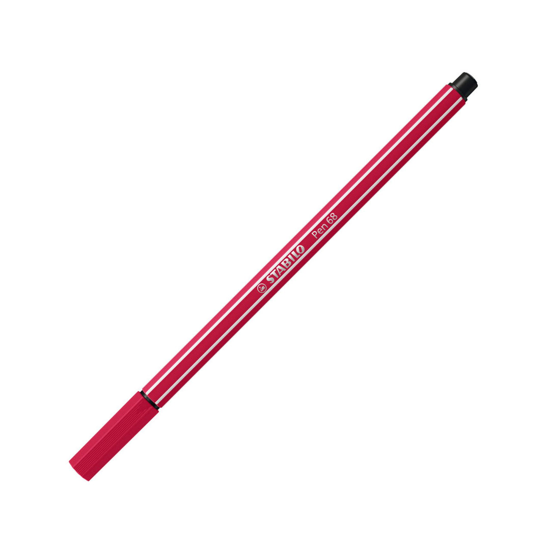 Stabilo Premium Medium Felt-tip Pen 68- Dark Red