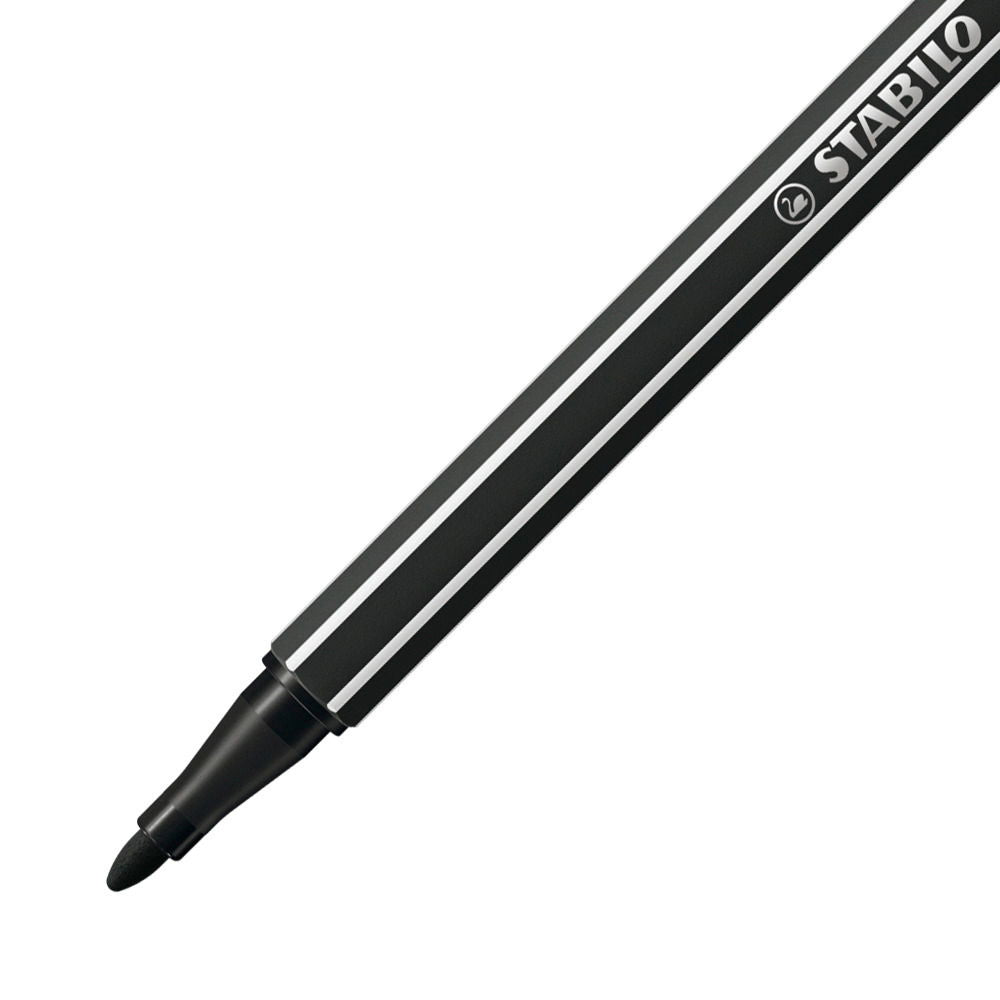 Stabilo Premium Medium Felt-tip Pen 68- Black