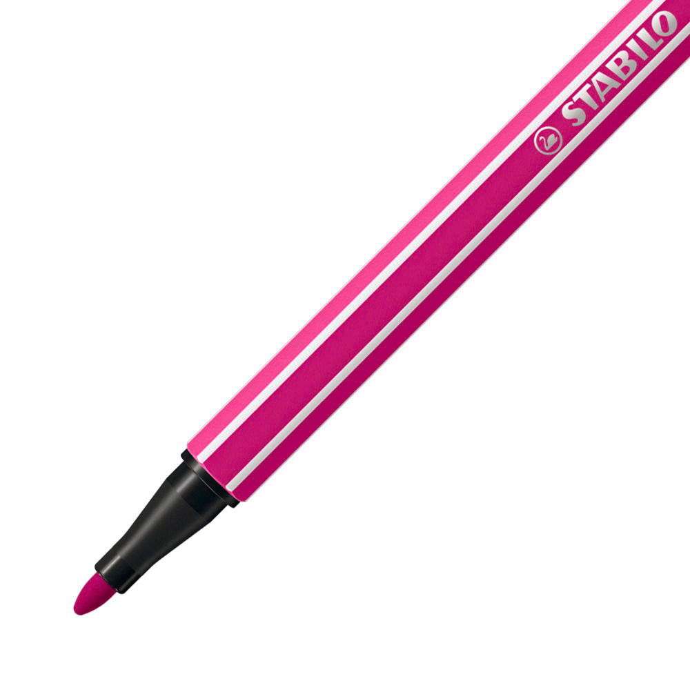 Stabilo Premium Medium Felt-tip Pen 68- Pink