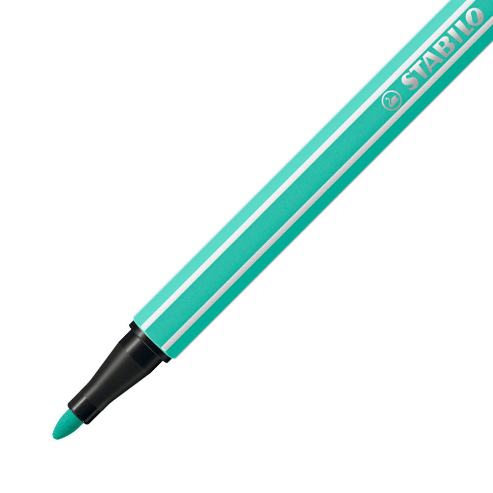 Stabilo Premium Medium Felt-tip Pen 68- Ice Green
