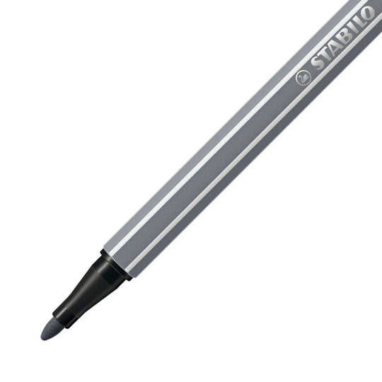 Stabilo Premium Medium Felt-tip Pen 68- Dark Grey