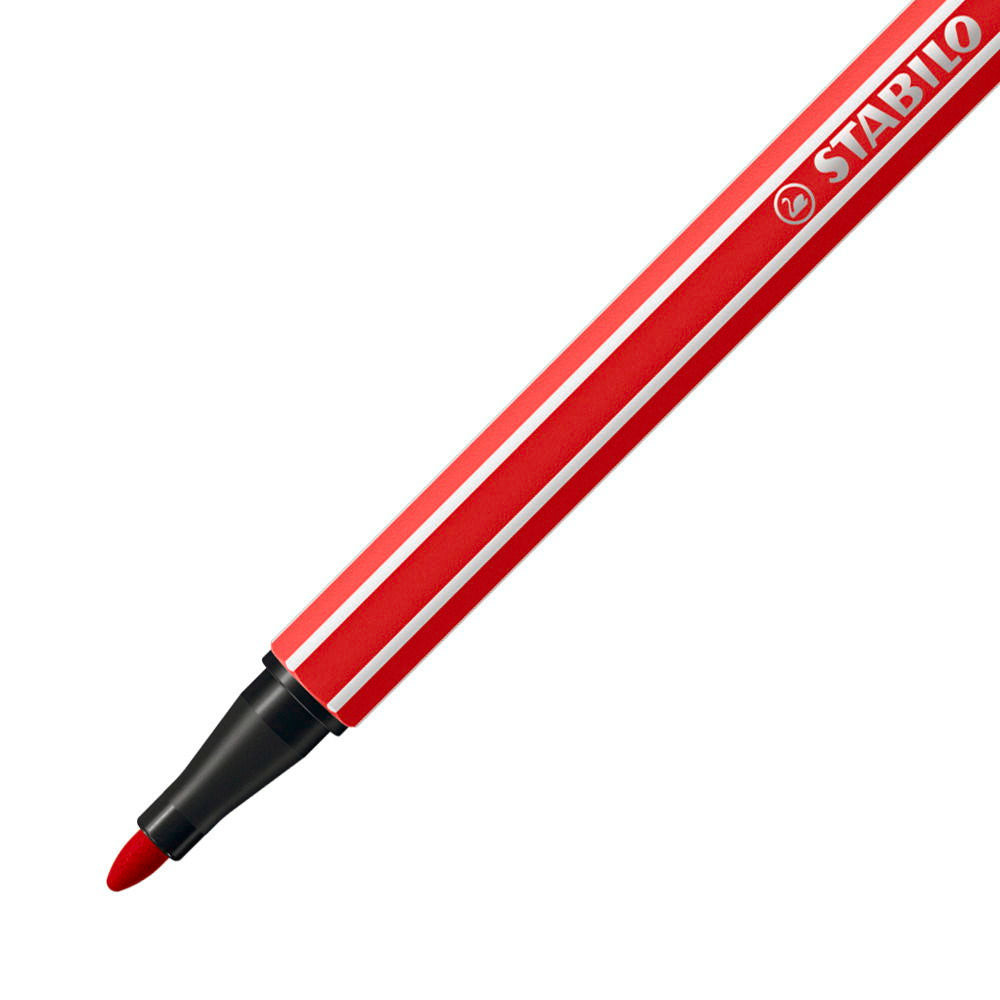 Stabilo Premium Medium Felt-tip Pen 68- Carmine