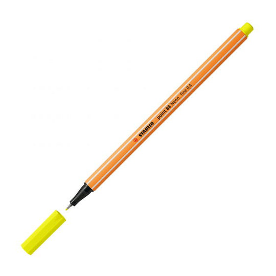 Stabilo Fineliner Point 88 - Neon Yellow