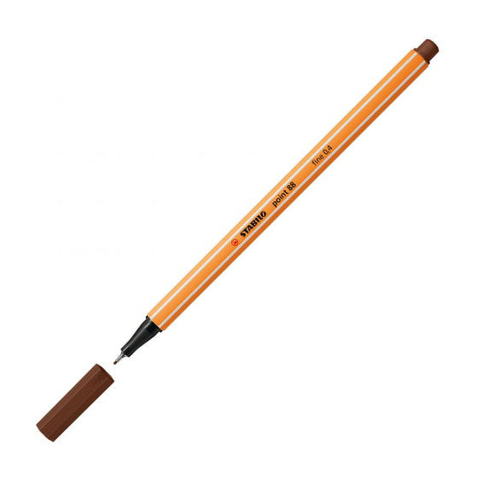 Stabilo Fineliner Point 88 - Brown