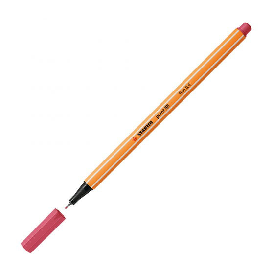 Stabilo Fineliner Point 88 - Strawberry Red