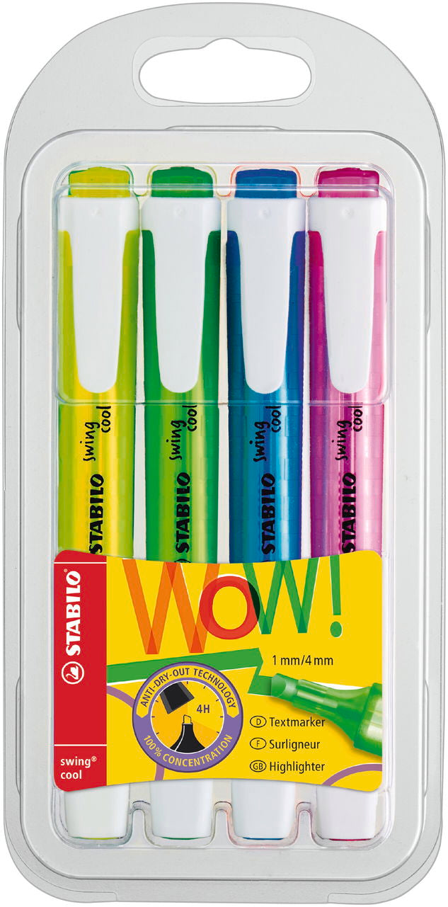 STABILO Highlighter Swing Cool Set- Classic
