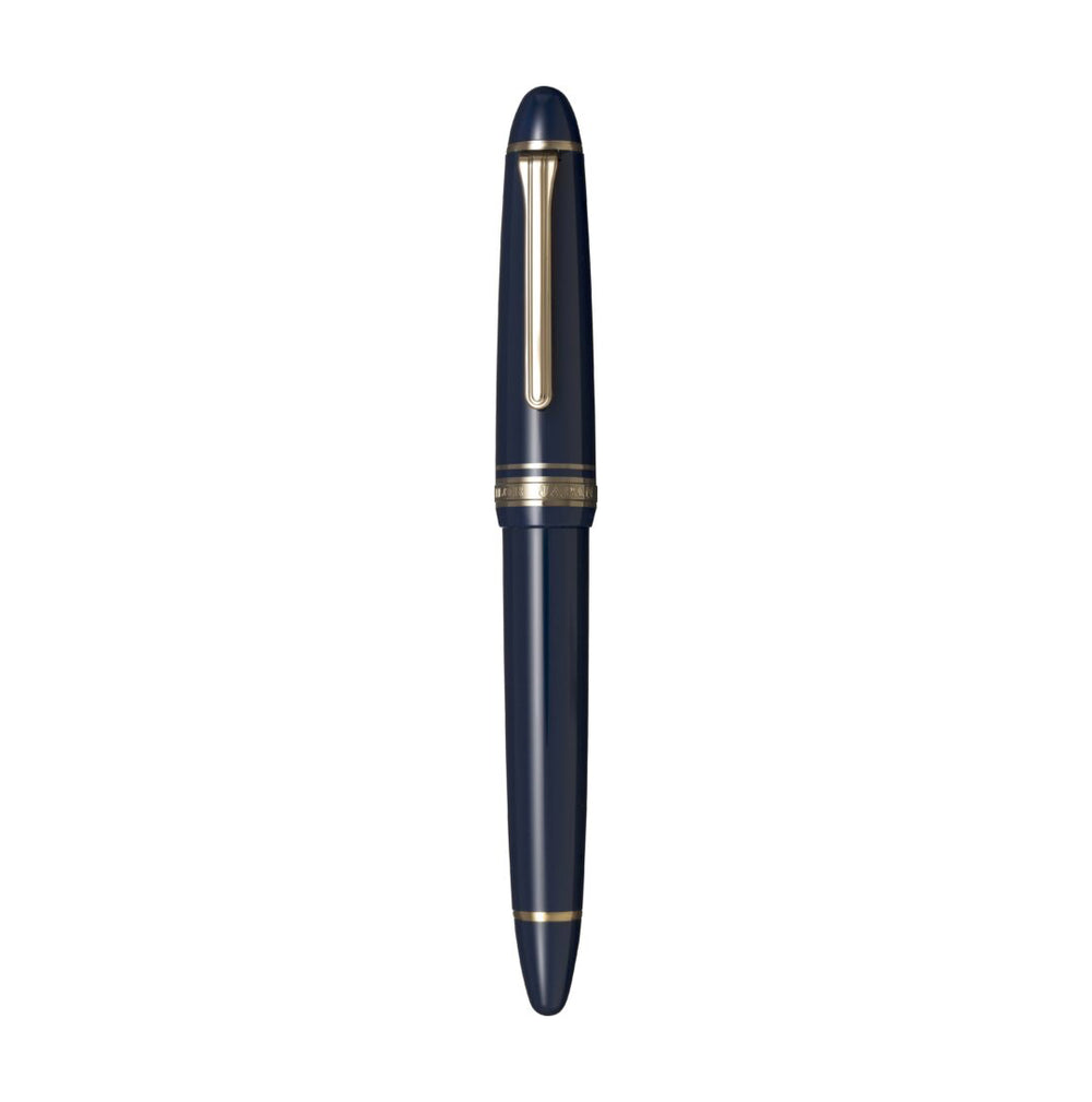 Sailor Japan 1911 Casual L Stable Gold Trim Fountain Pen- Muted Blue