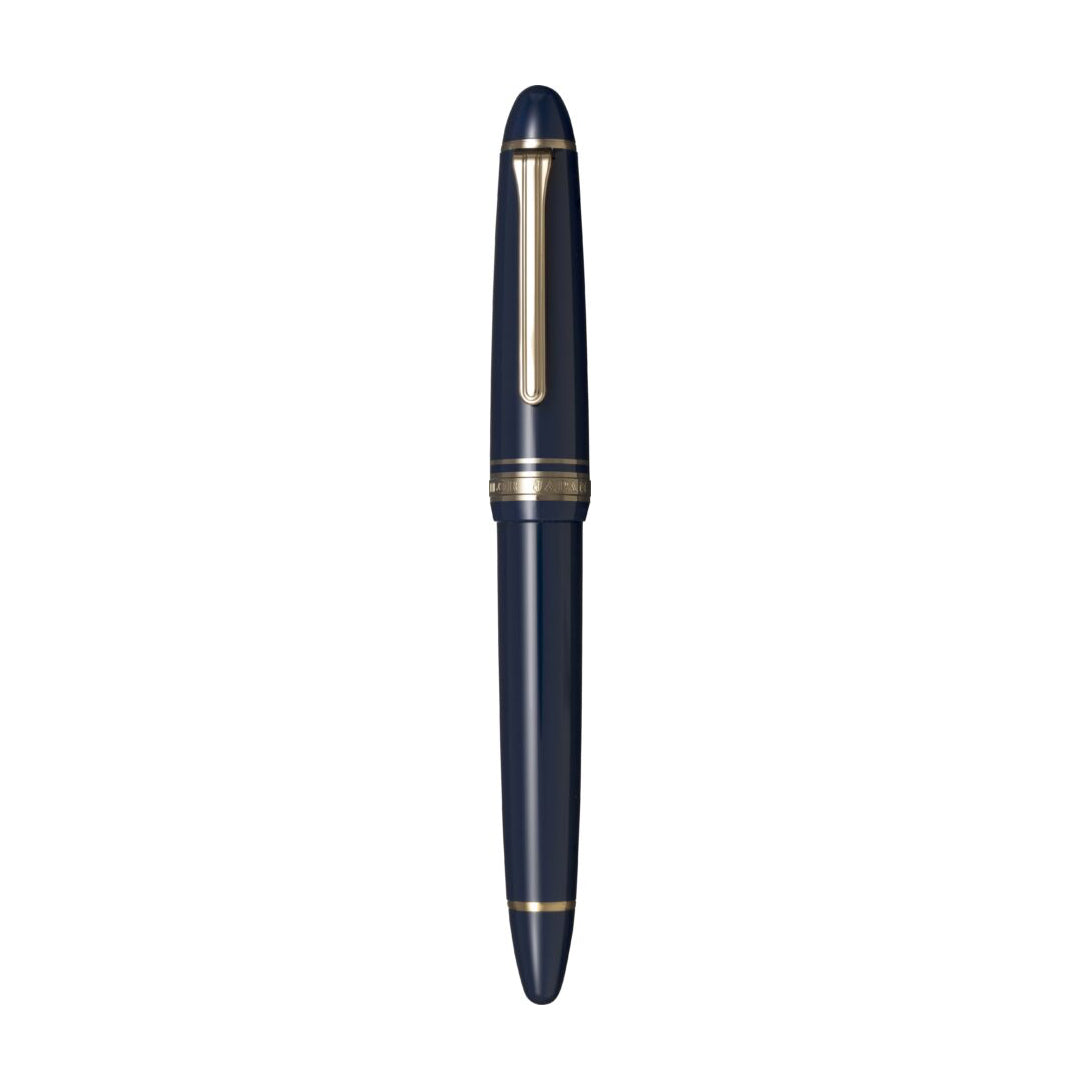 Sailor Japan 1911 Casual L Stable Gold Trim Fountain Pen- Muted Blue
