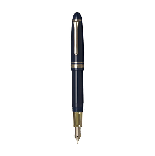 Sailor Japan 1911 Casual L Stable Gold Trim Fountain Pen- Muted Blue