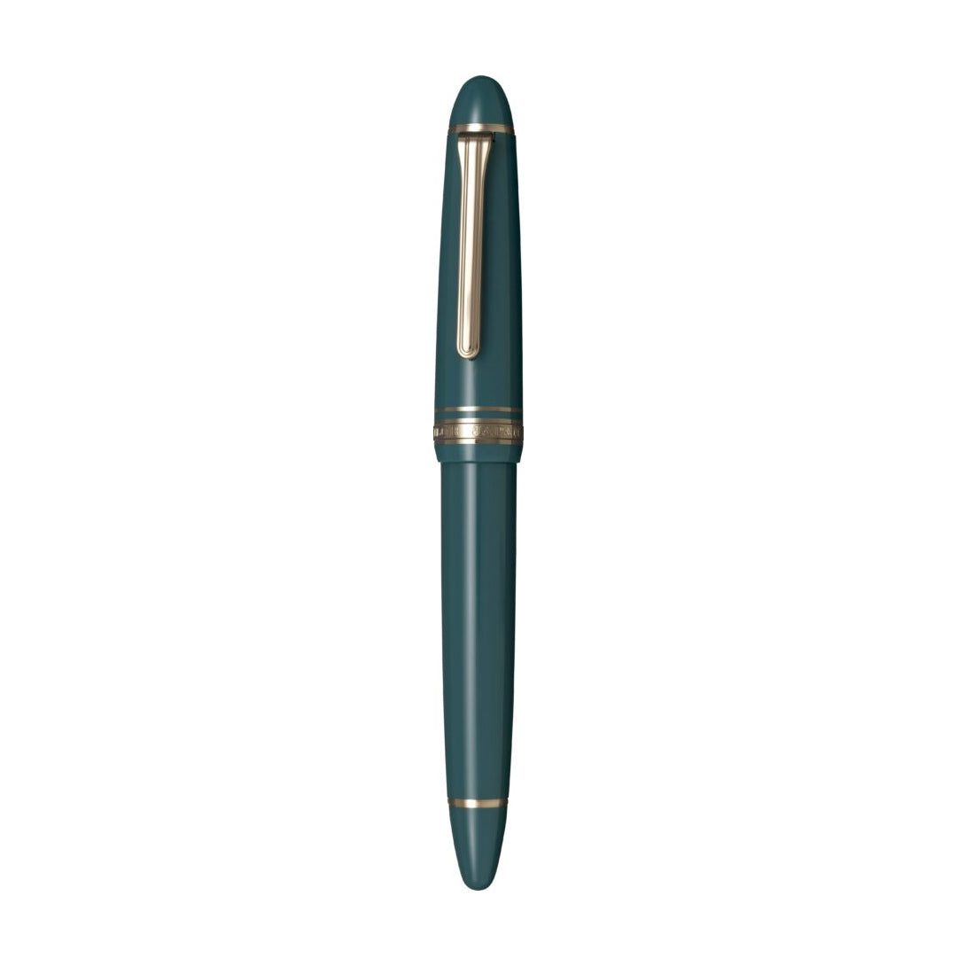 Sailor Japan 1911 Casual L Stable Gold Trim Fountain Pen- Muted Green