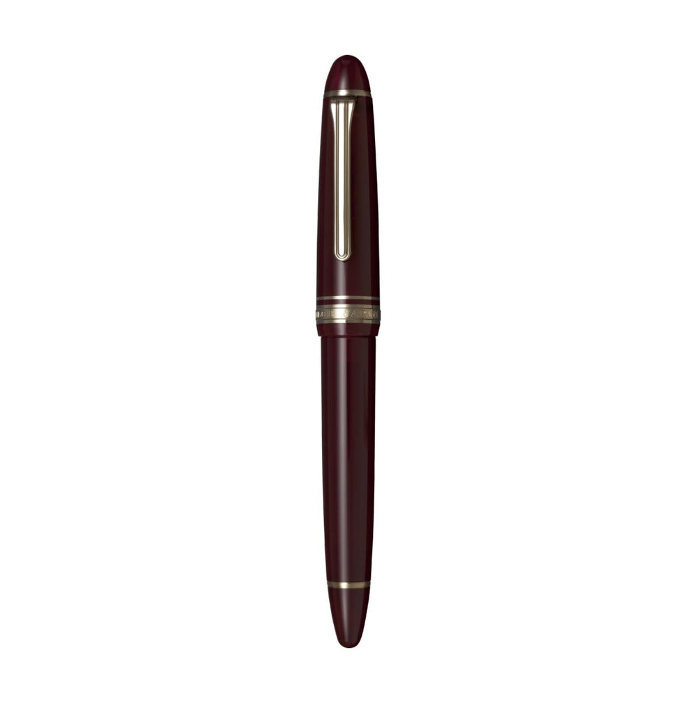 Sailor Japan 1911 Casual L Stable Gold Trim Fountain Pen- Muted Red