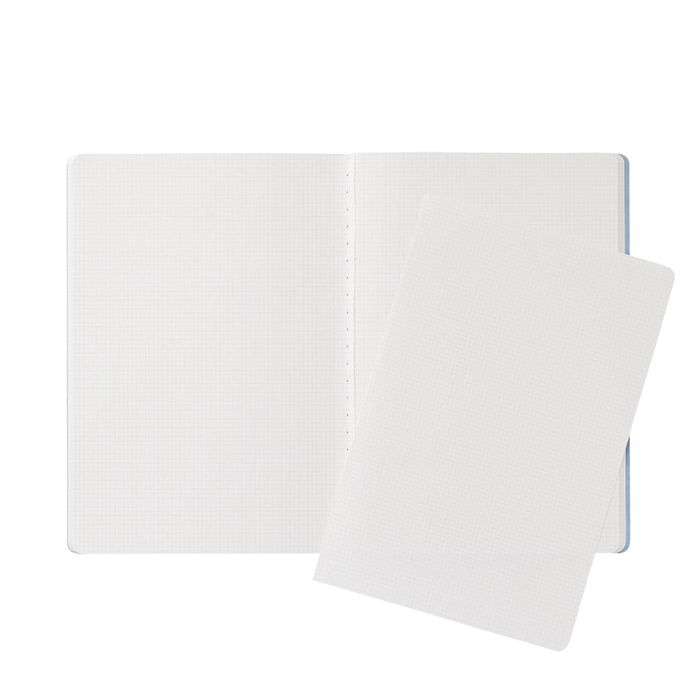 Kleid 2mm A5  Notebook- Gray