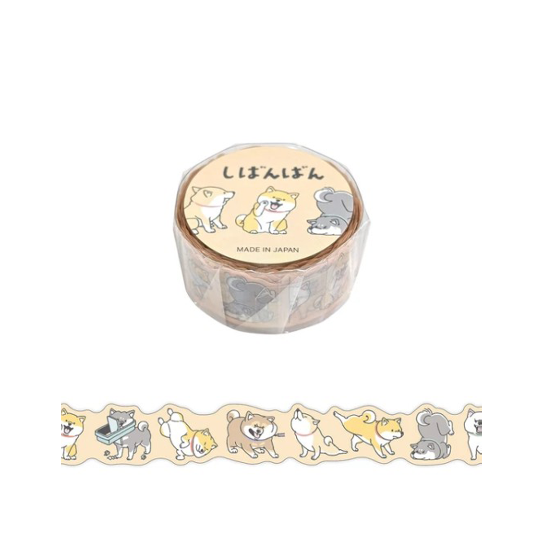 Mind Wave Washi Tape Shibanban Die Cut Casual Days