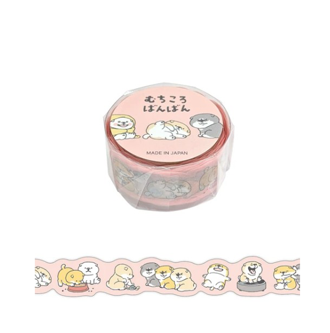 Mind Wave Washi Tape Shibanban Die Cut Casual Whip