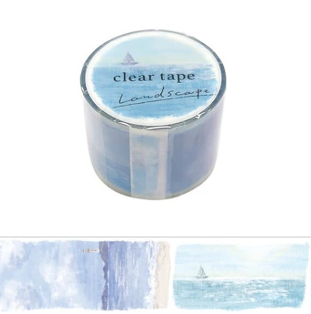 Mind Wave Washi Tape Landscape Clear Tape 30mm Width